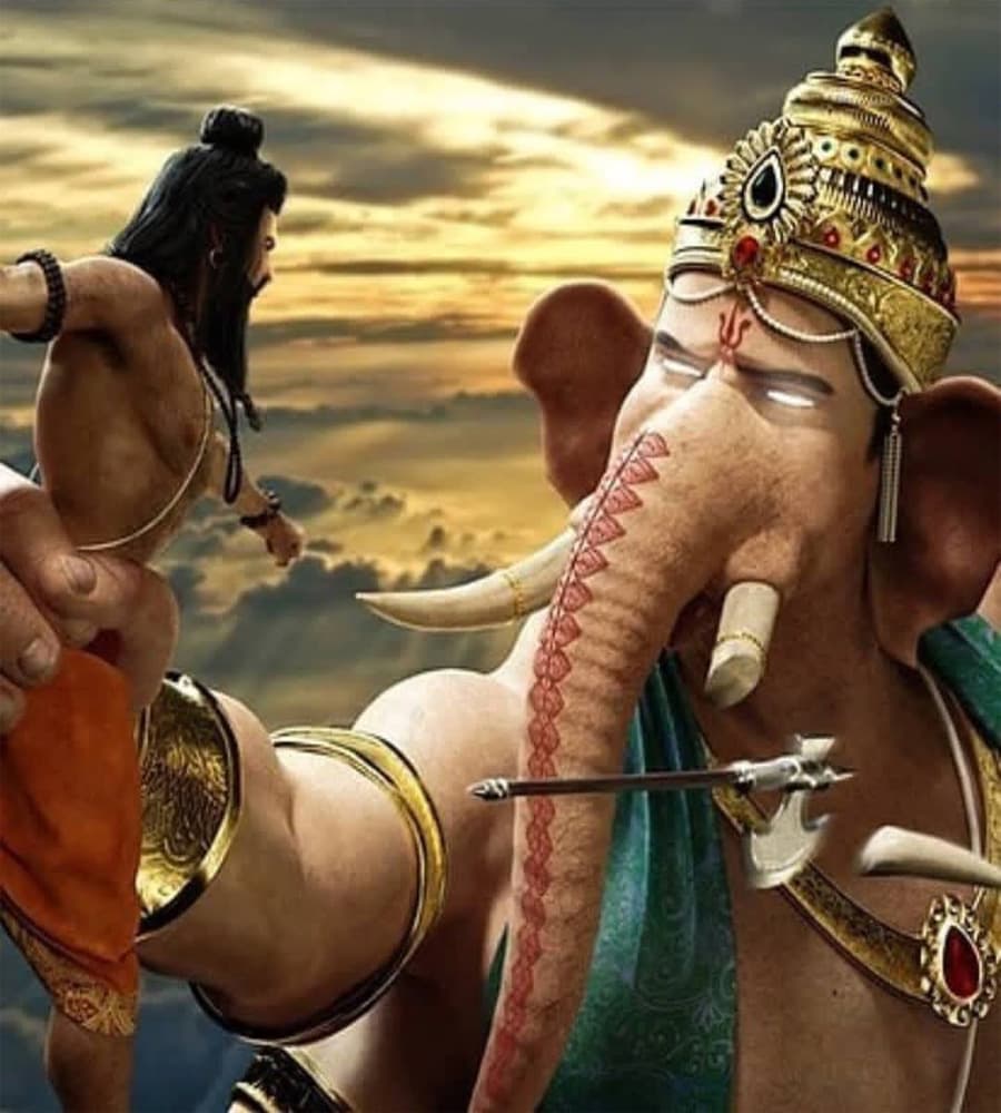 GaneshvsParashurama