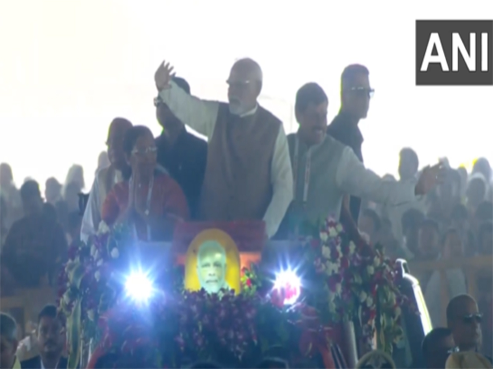PM Modi visits Dhar on 75th birthday. (Photo/ANI) PM Modi visits Dhar on 75th birthday. (Photo/ANI)